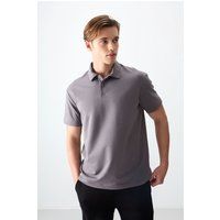 Minimalistisches Oversized Jersey-Polo