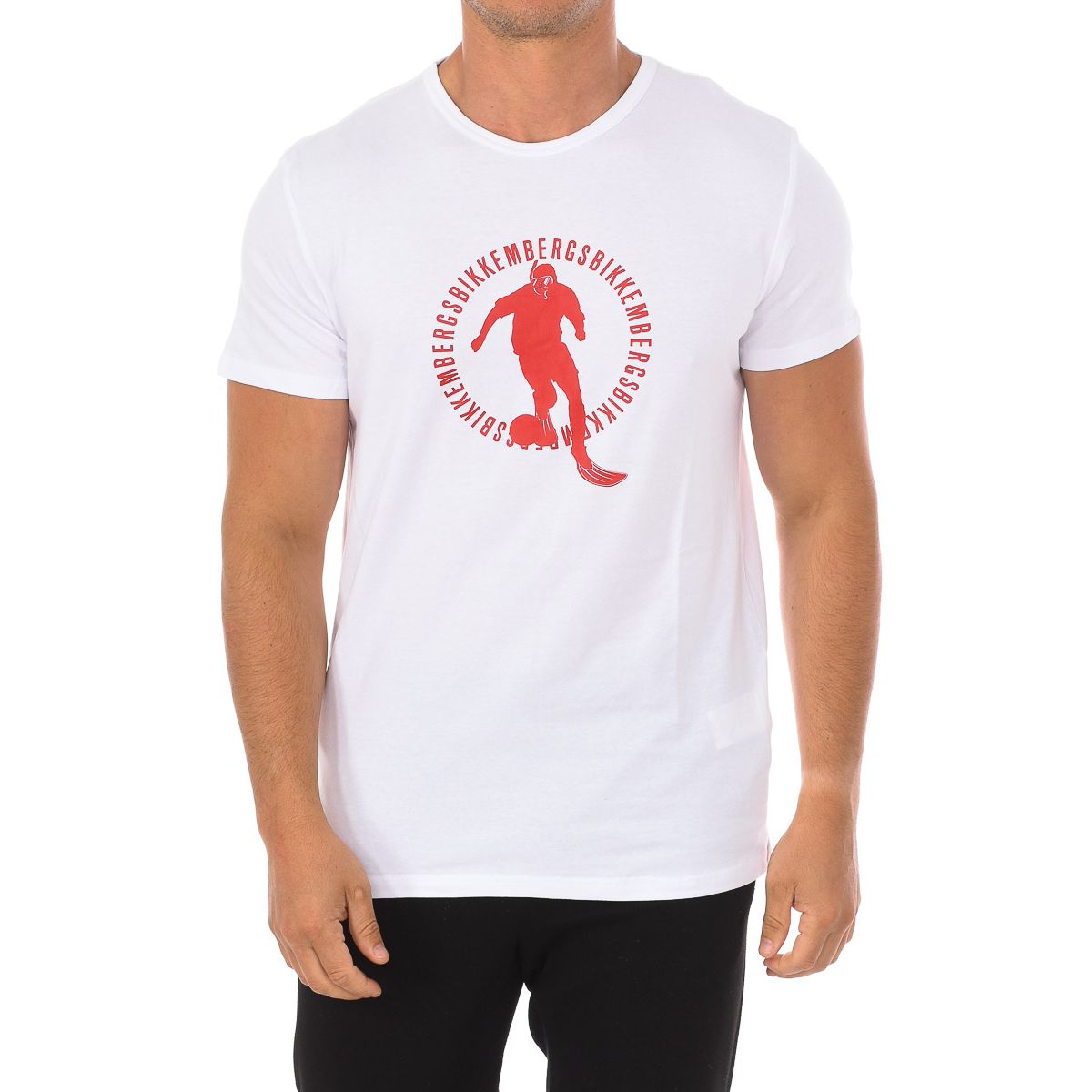 T-Shirt mit Grafikprint aus Baumwolle