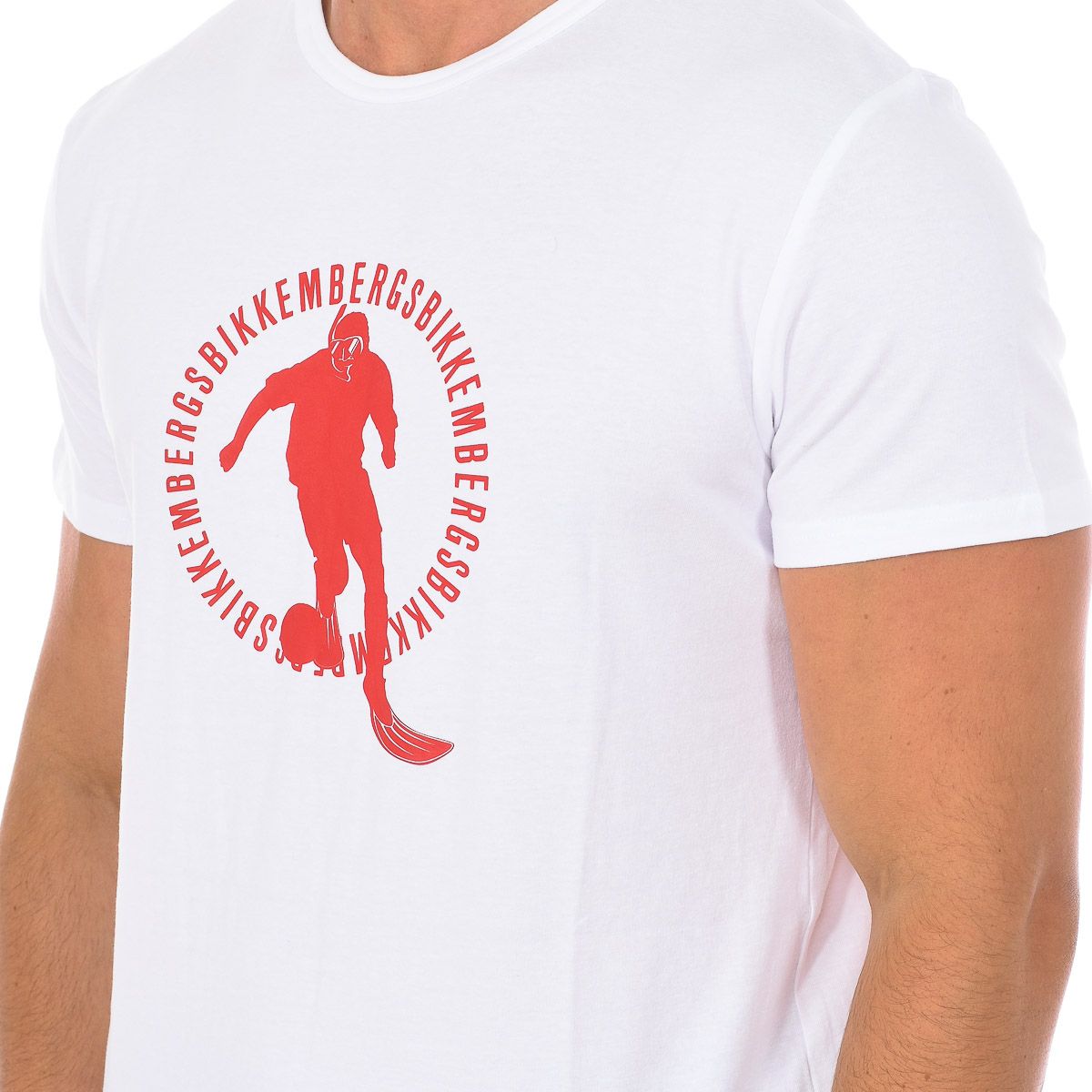 T-Shirt mit Grafikprint aus Baumwolle