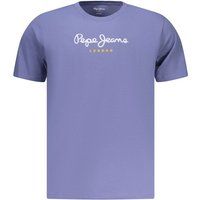 Baumwoll-T-Shirt mit Logo-Schriftzug