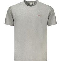 Essentielles Baumwoll-T-Shirt mit Rundhalsausschnitt