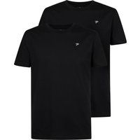 Essential Jersey-Rundhalsshirts im Doppelpack
