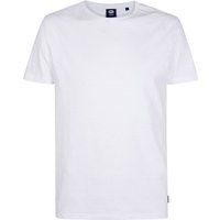 Essentielles Baumwoll-Jersey-T-Shirt mit Rundhalsausschnitt