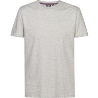 Gestreiftes Jersey-T-Shirt mit Rundhalsausschnitt