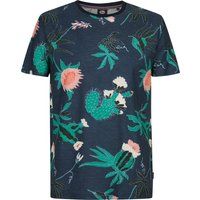 Baumwoll-T-Shirt mit Kaktus-Print
