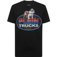 T-Shirt mit Vintage Bulldoggen-Grafik