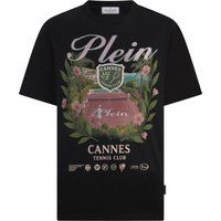 T-Shirt mit Cannes Tennis Club Grafik