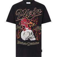 T-Shirt mit Little Devil Kristallgrafik