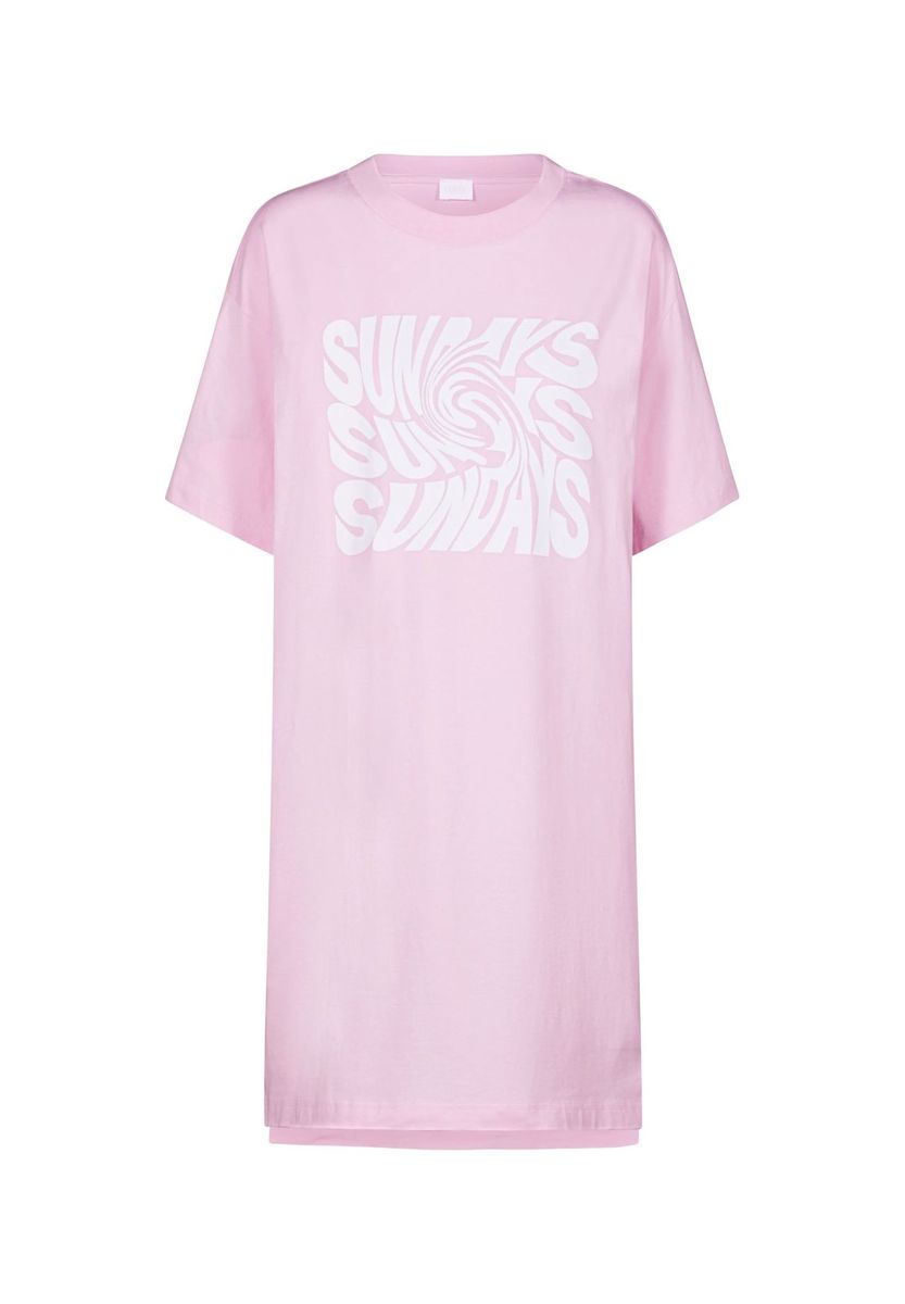 Schlafshirt mit Grafikprint und lockerer Passform