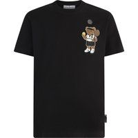 T-Shirt mit Teddy-Tennis-Aufnäher