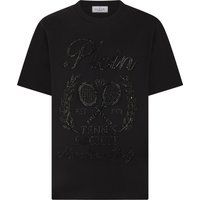 T-Shirt mit Strassstein-Tennis-Motiv