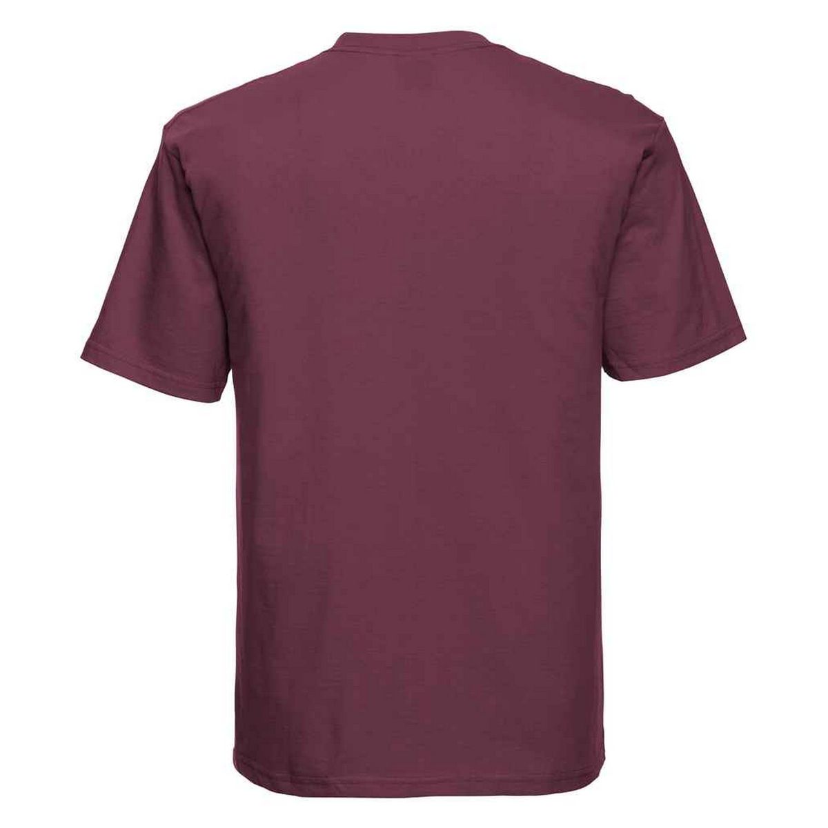 Schweres Baumwoll-T-Shirt mit Rundhalsausschnitt