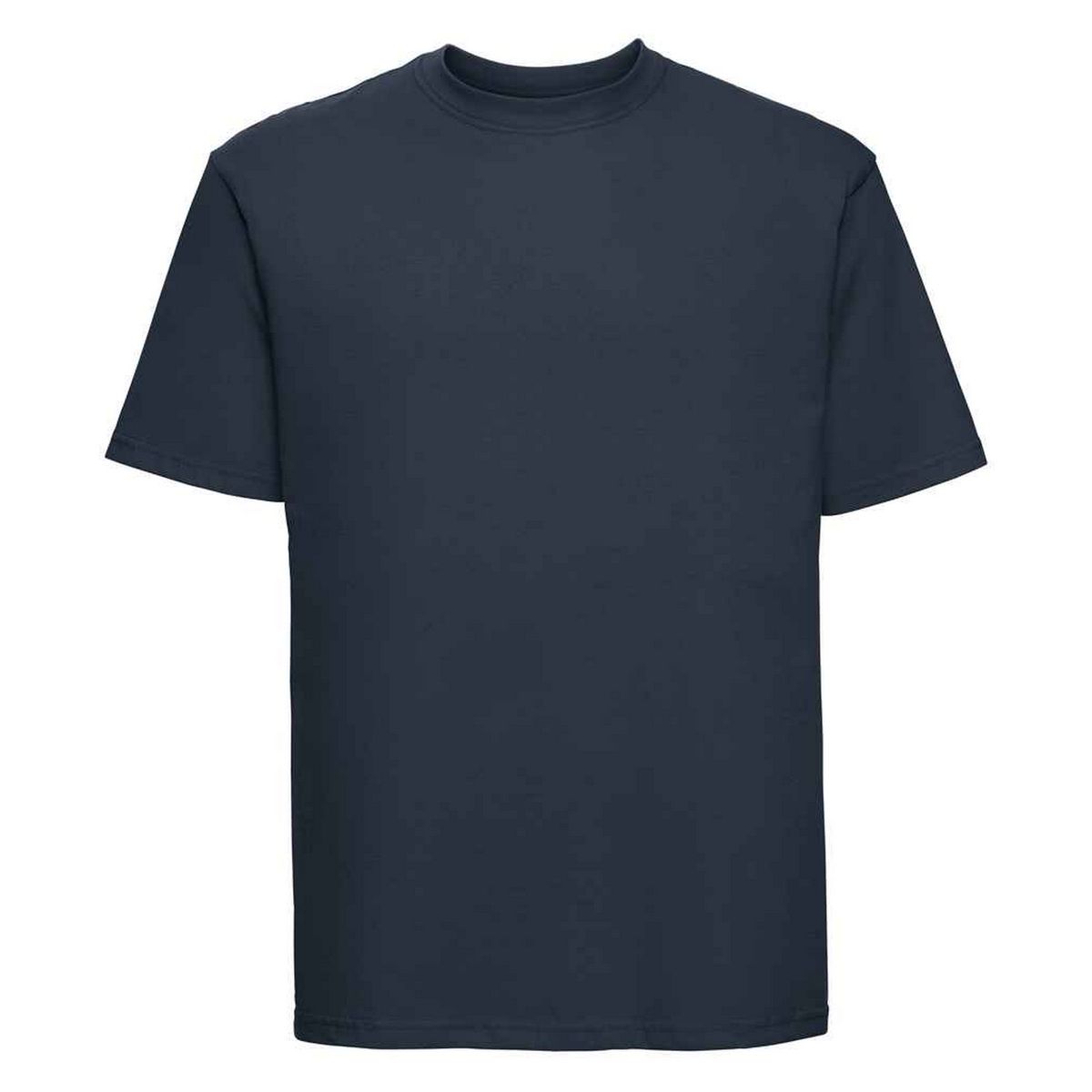 Schweres Baumwoll-T-Shirt mit Rundhalsausschnitt
