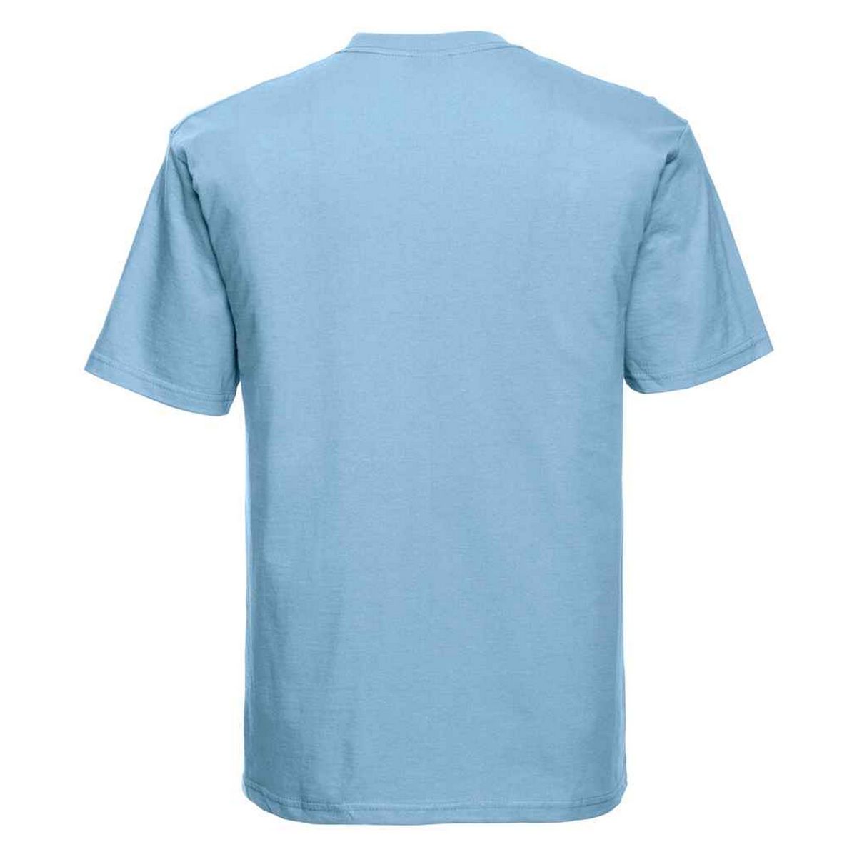 Klassisches Rundhals-T-Shirt aus schwerer Baumwolle