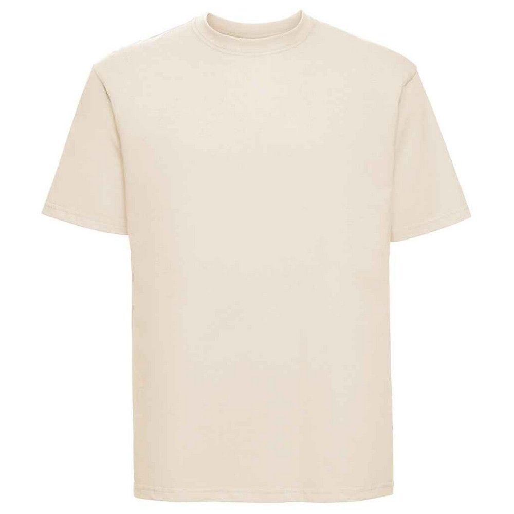 Klassisches Baumwoll-T-Shirt mit Rundhalsausschnitt