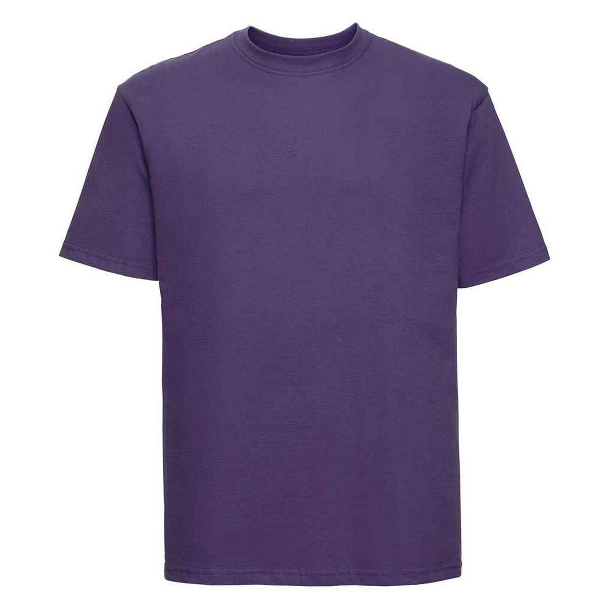 Essentielles Baumwoll-Rundhals-T-Shirt