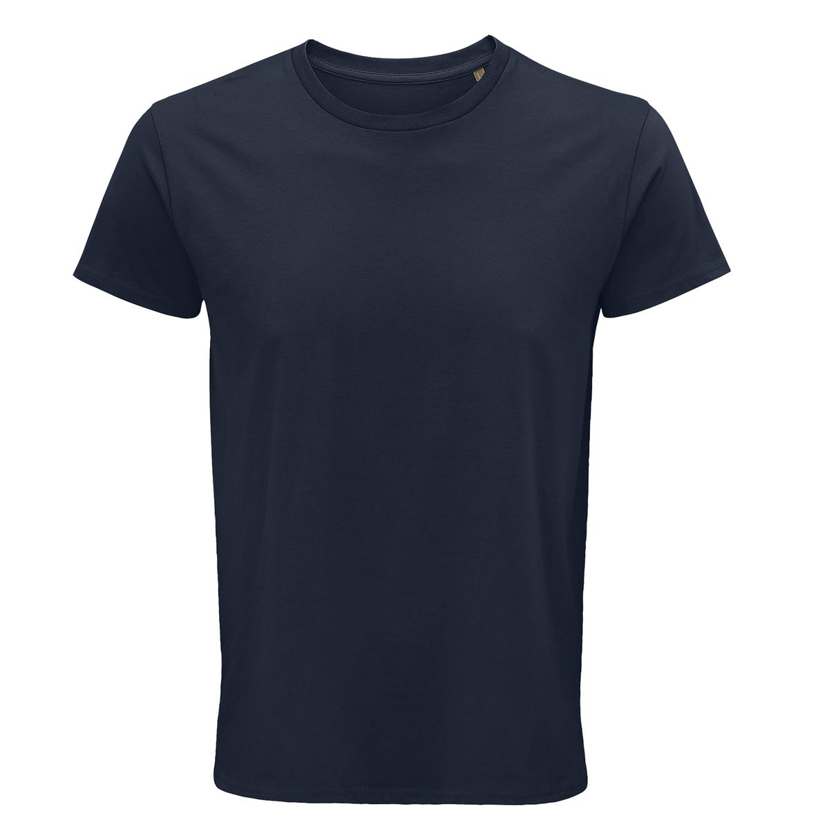 Klassisches Bio-Baumwoll-T-Shirt mit Rundhals