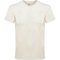 Schweres Baumwoll-T-Shirt mit Rundhalsausschnitt