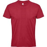 Schweres Baumwoll-T-Shirt mit Rundhals