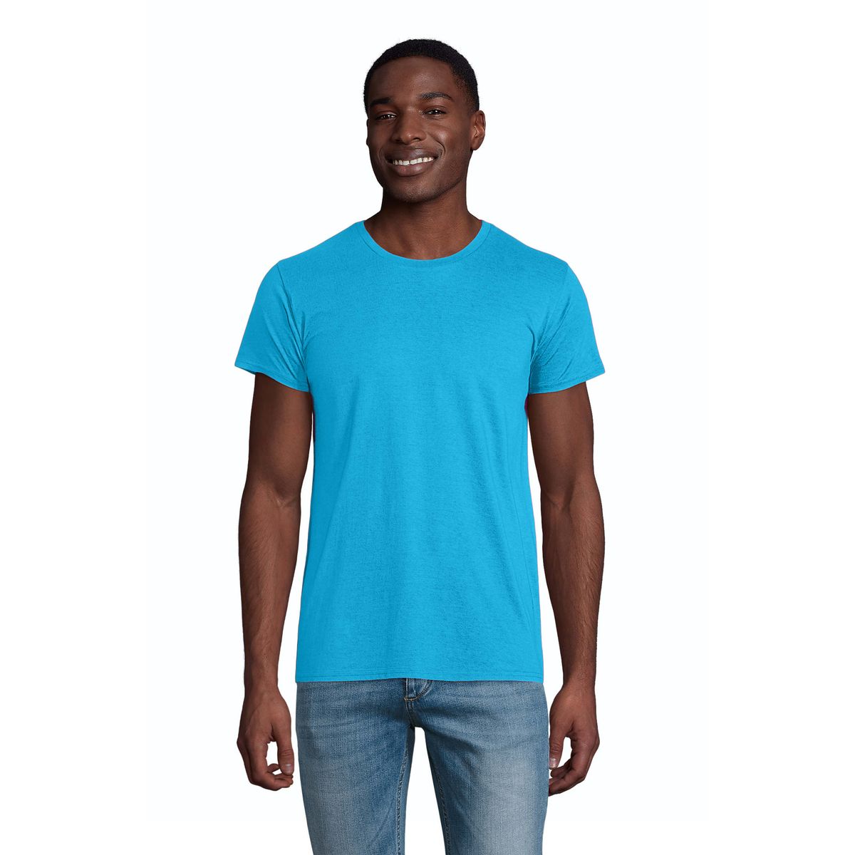 Klassisches Bio-Baumwoll Rundhalsshirt