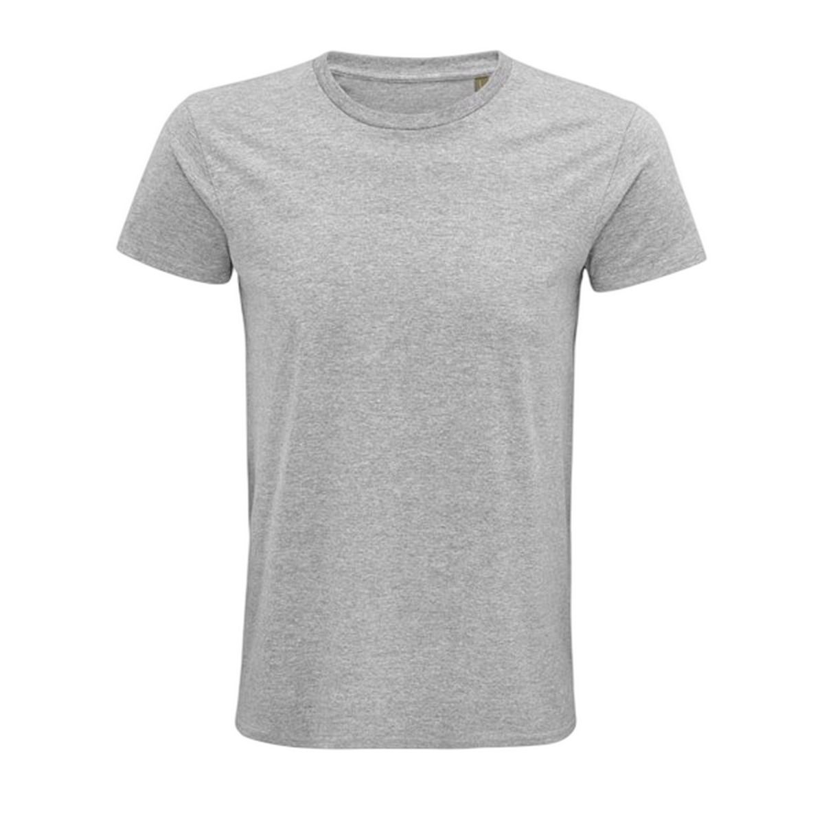 Bio-Baumwoll-T-Shirt mit Rundhalsausschnitt