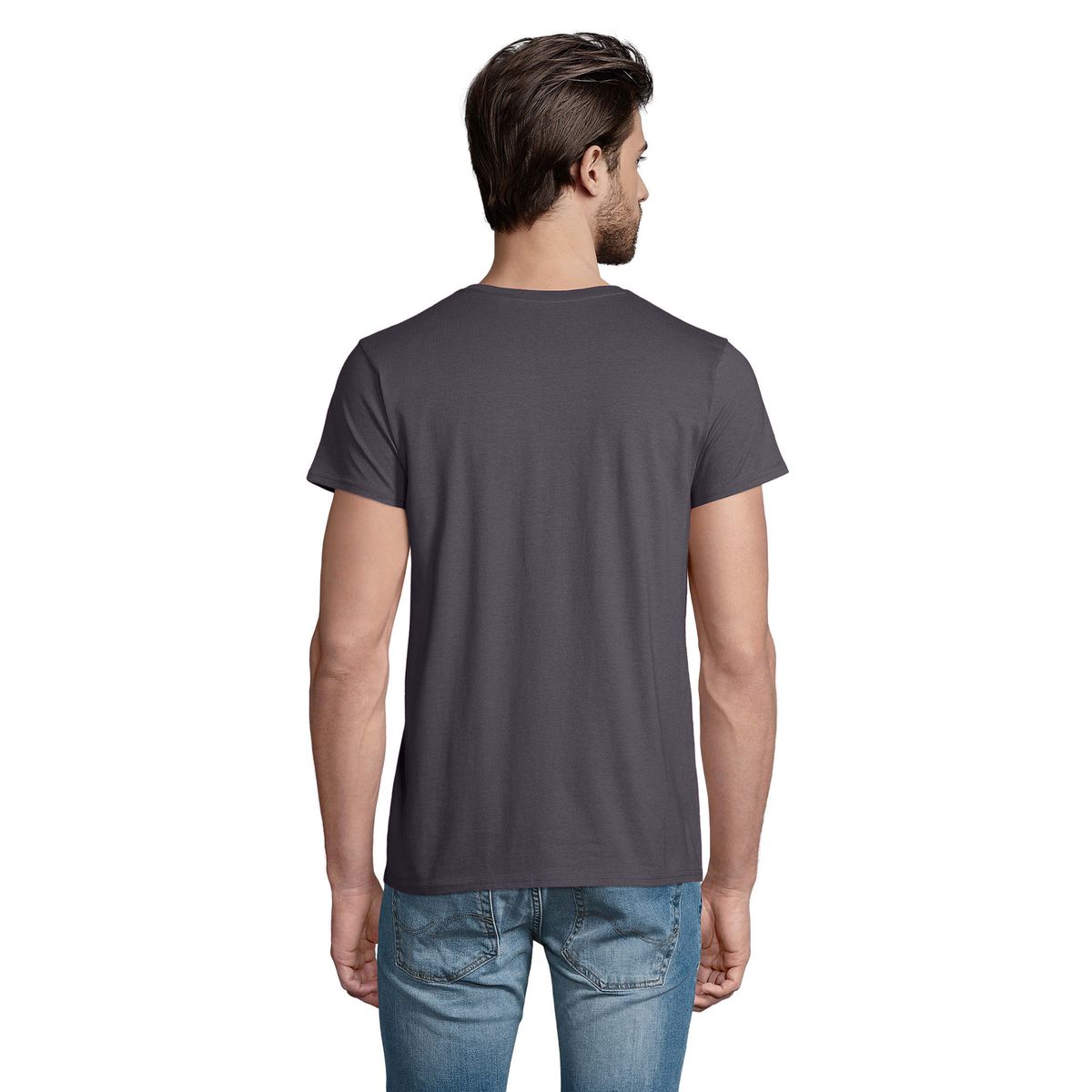 T-Shirt aus Bio-Baumwolle mit Rundhalsausschnitt