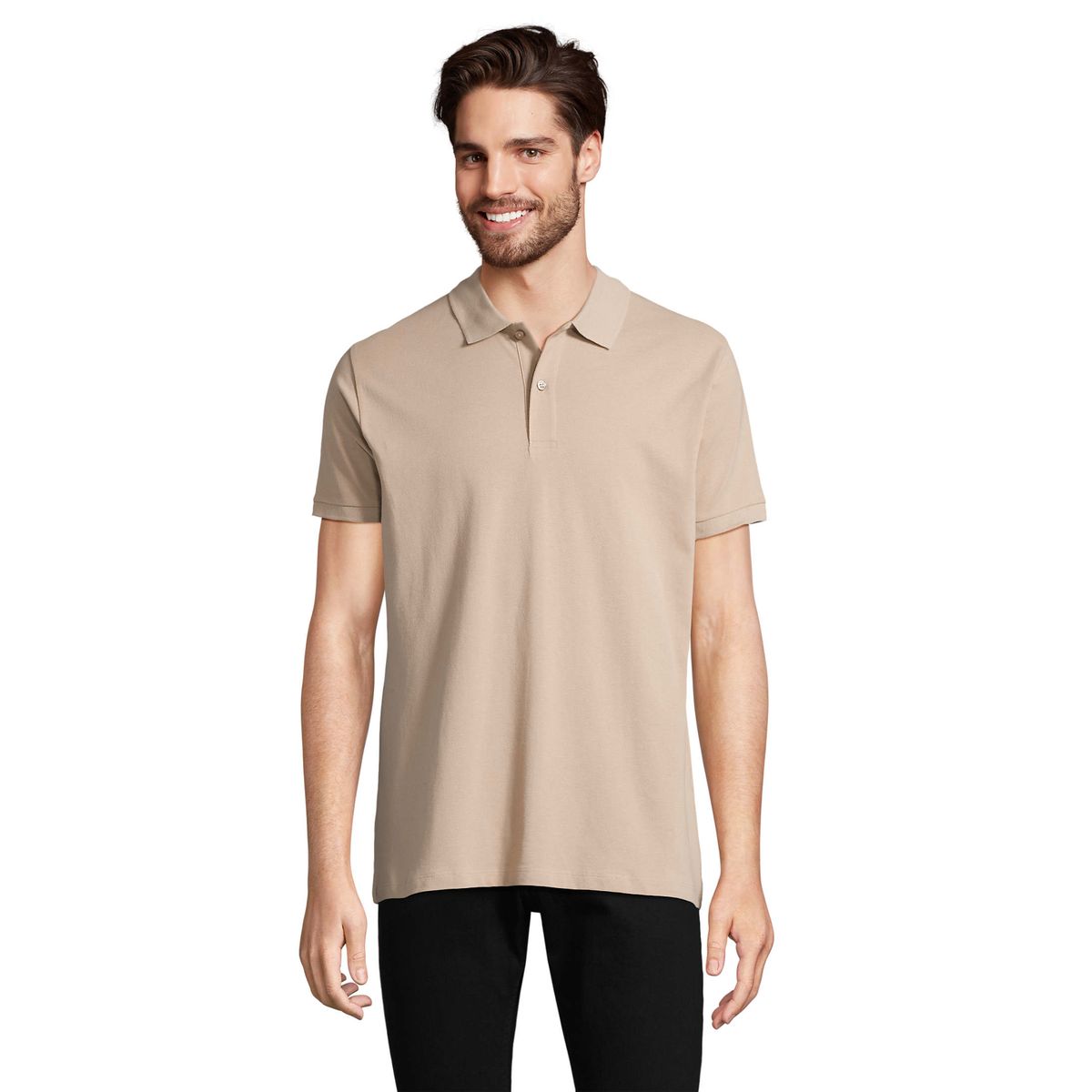 Piqué-Poloshirt aus Bio-Baumwolle