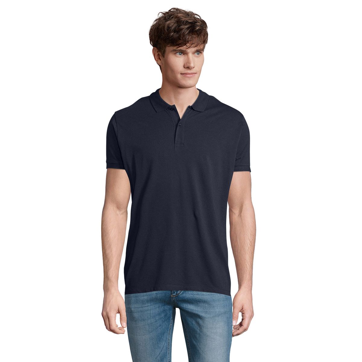 Kurzarm-Poloshirt aus Bio-Baumwolle