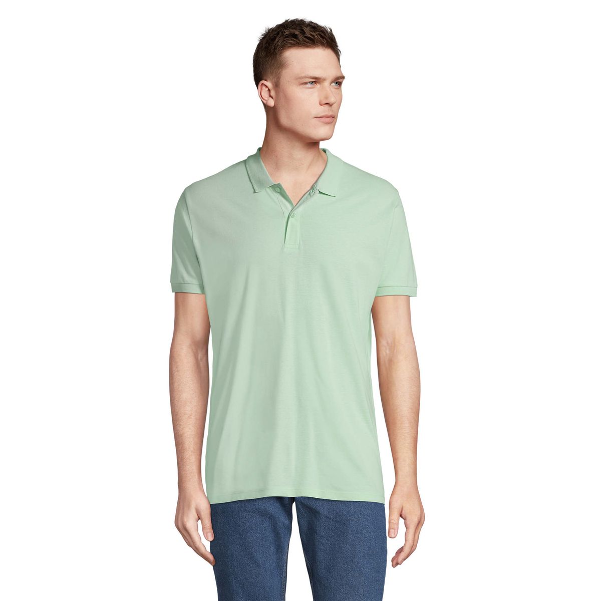 Piqué-Poloshirt aus Bio-Baumwolle