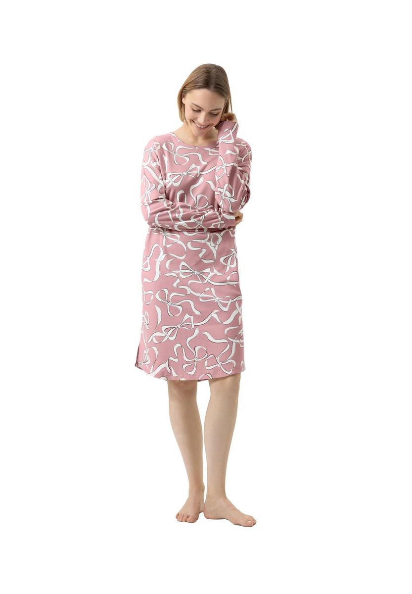 Pretty Bows Langarm Nachthemd