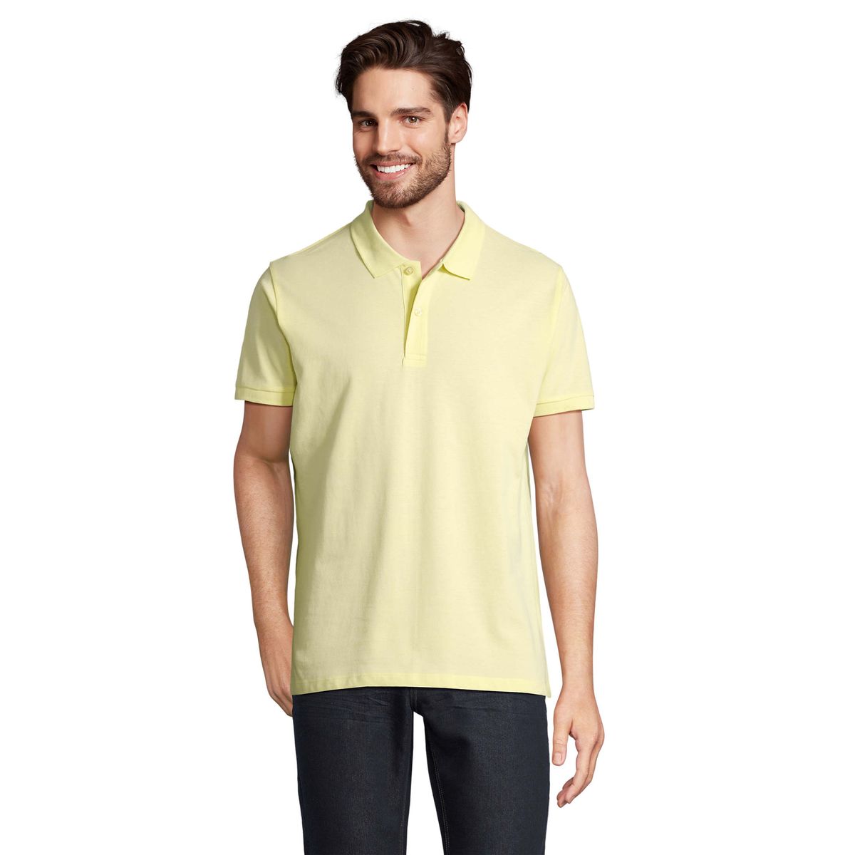 Klassisches Bio-Baumwoll Piqué-Poloshirt