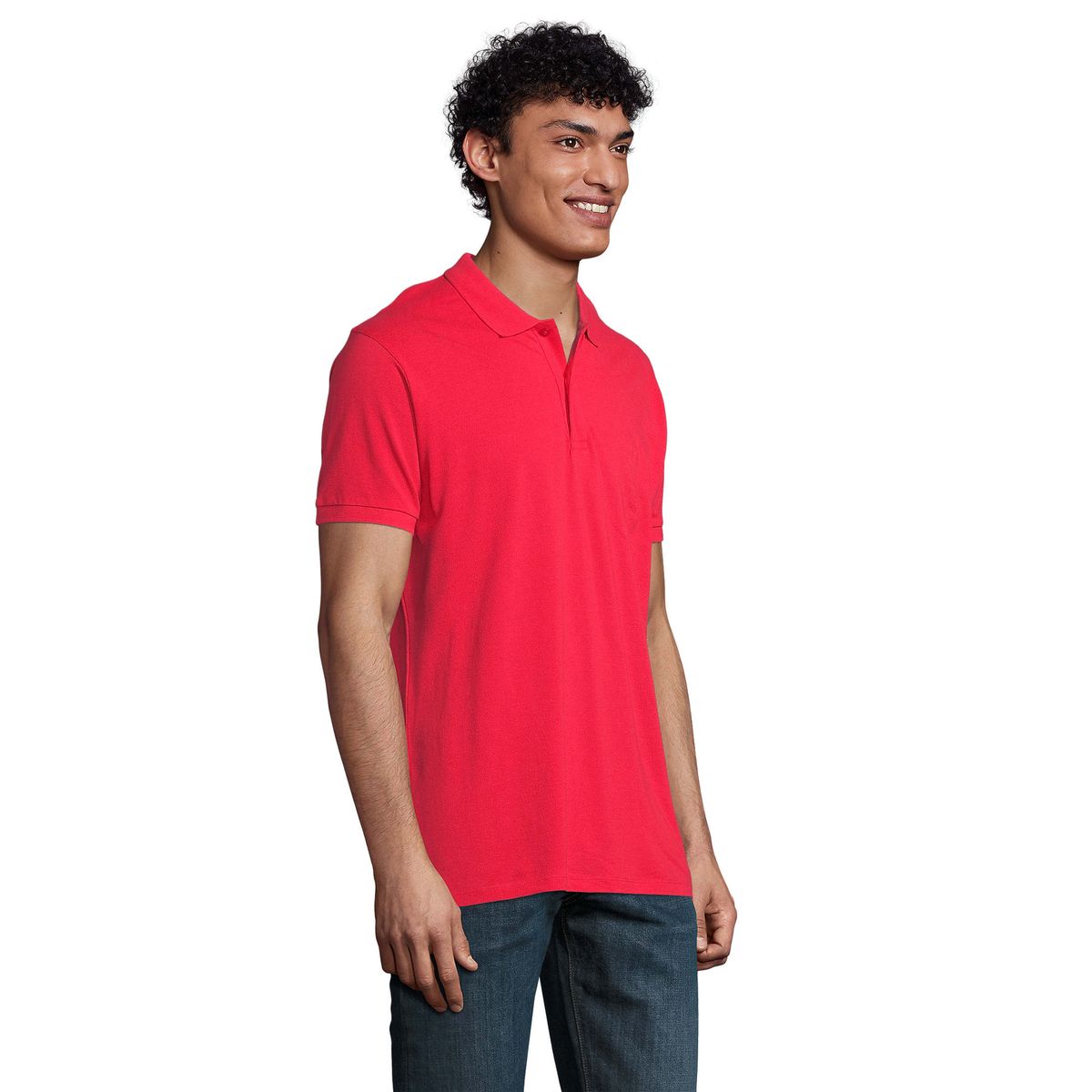 Klassisches Bio-Baumwolle Piqué Polo