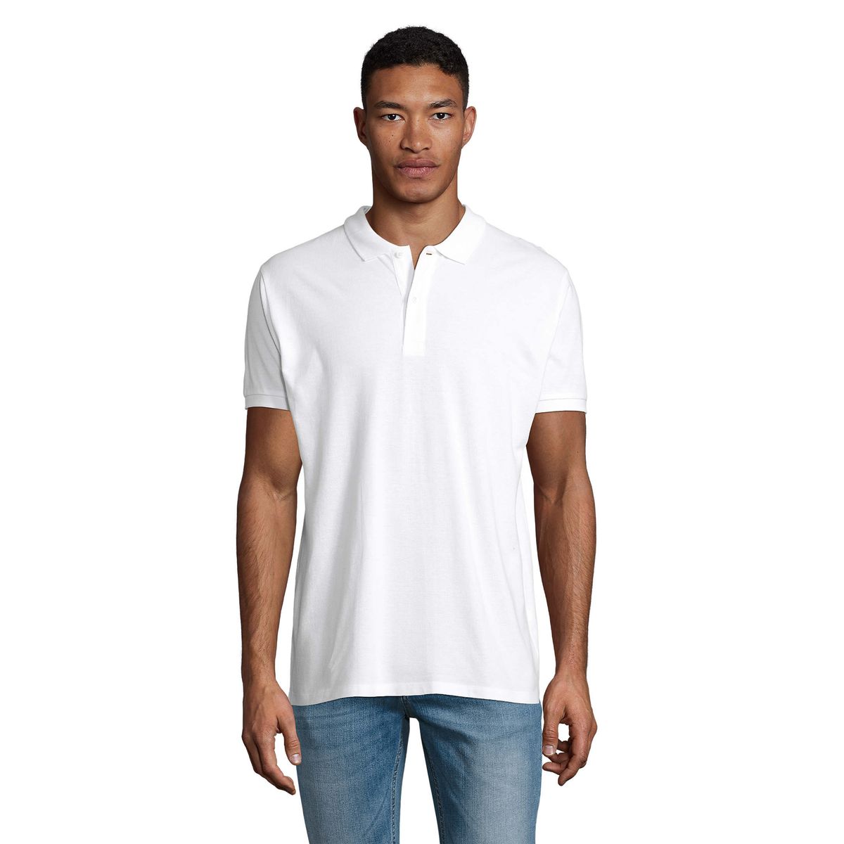 Klassisches Bio-Baumwoll-Piqué-Poloshirt