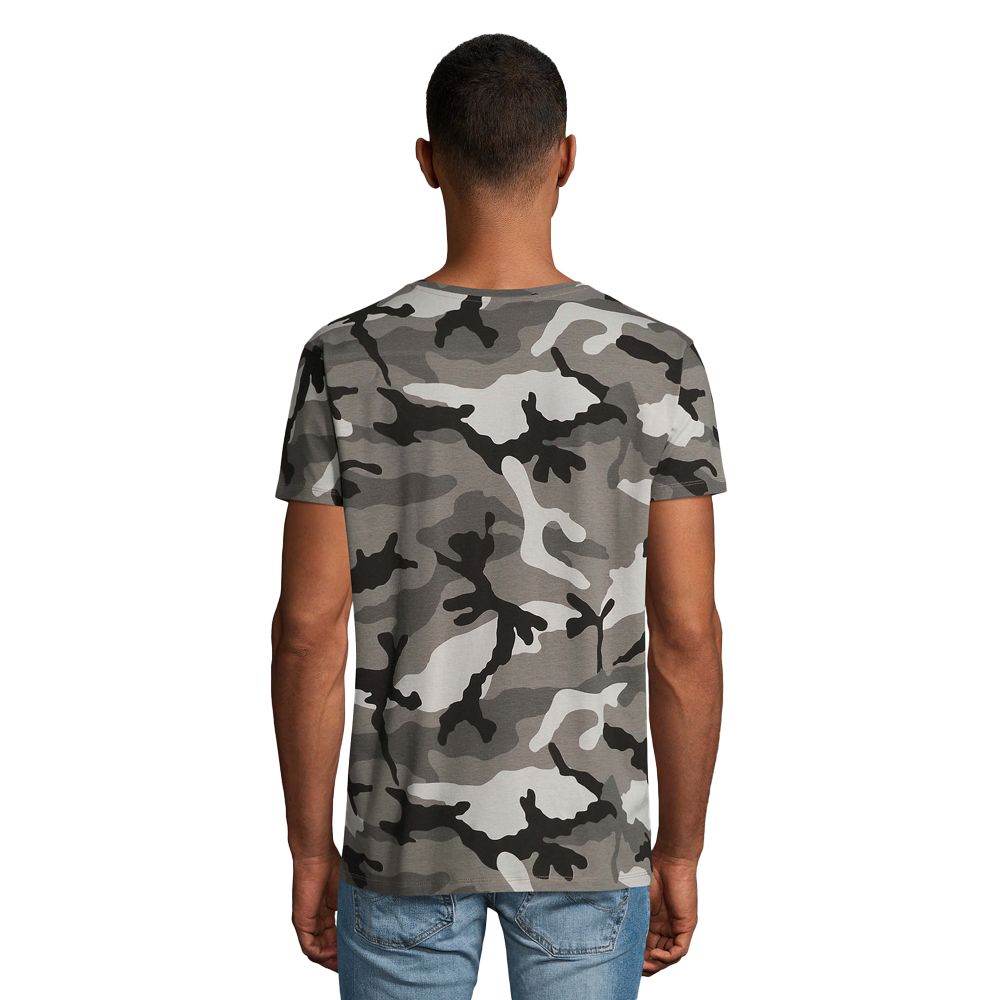 T-Shirt mit Camouflage-Print