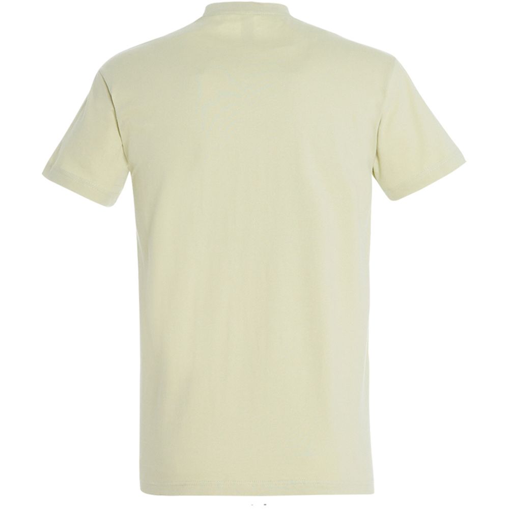 Schweres Baumwoll-T-Shirt mit Rundhalsausschnitt