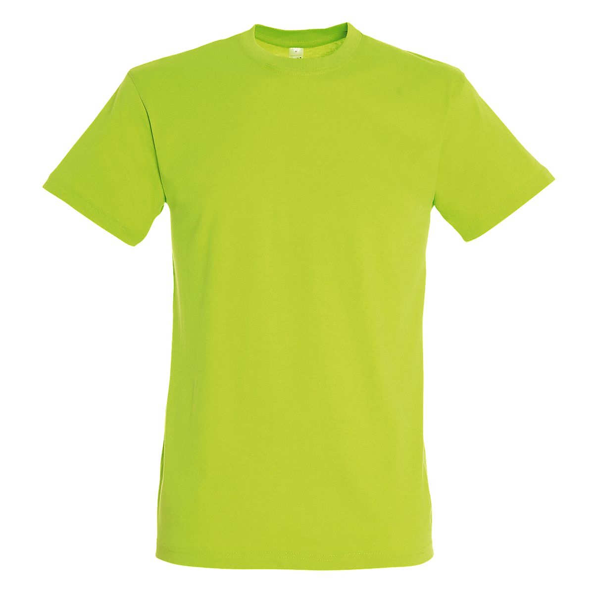 Kurzärmeliges Baumwoll-T-Shirt mit Rundhalsausschnitt