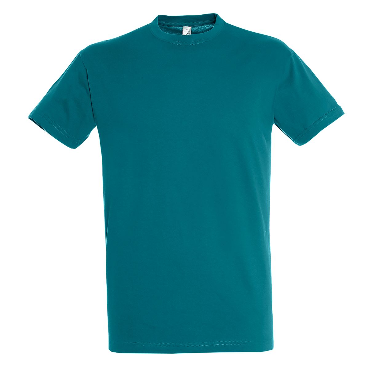 Klassisches Kurzarm-T-Shirt aus Baumwolle
