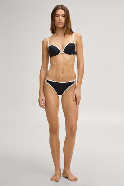Wattiertes Bügel-Bikini-Oberteil