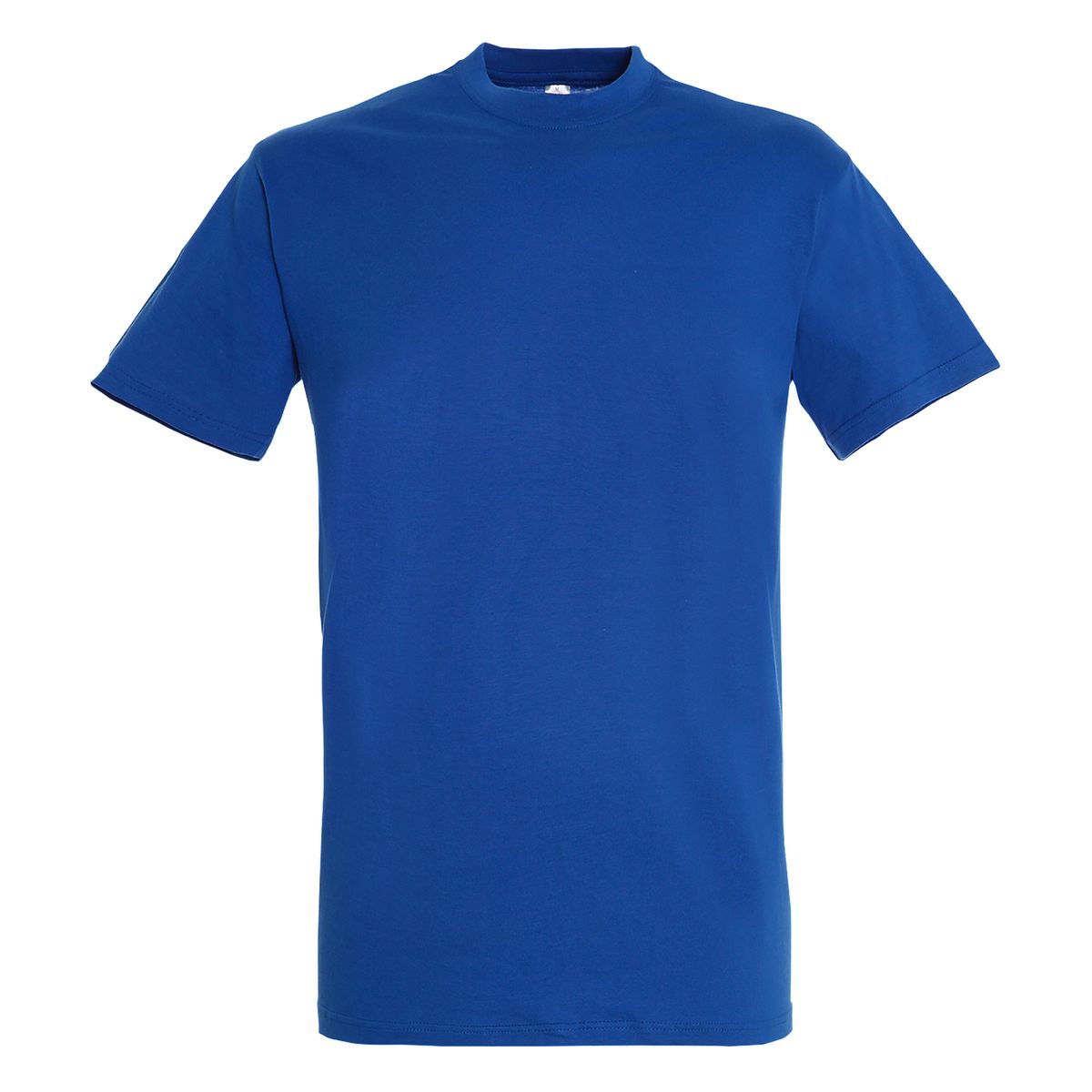 Kurzärmeliges Crewneck-T-Shirt aus Baumwolle