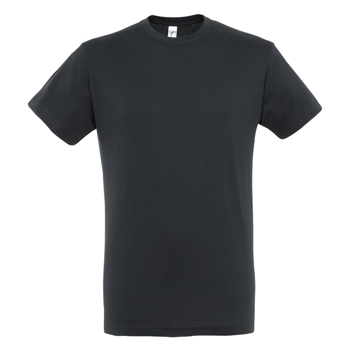 Klassisches Baumwoll-T-Shirt mit Rundhalsausschnitt