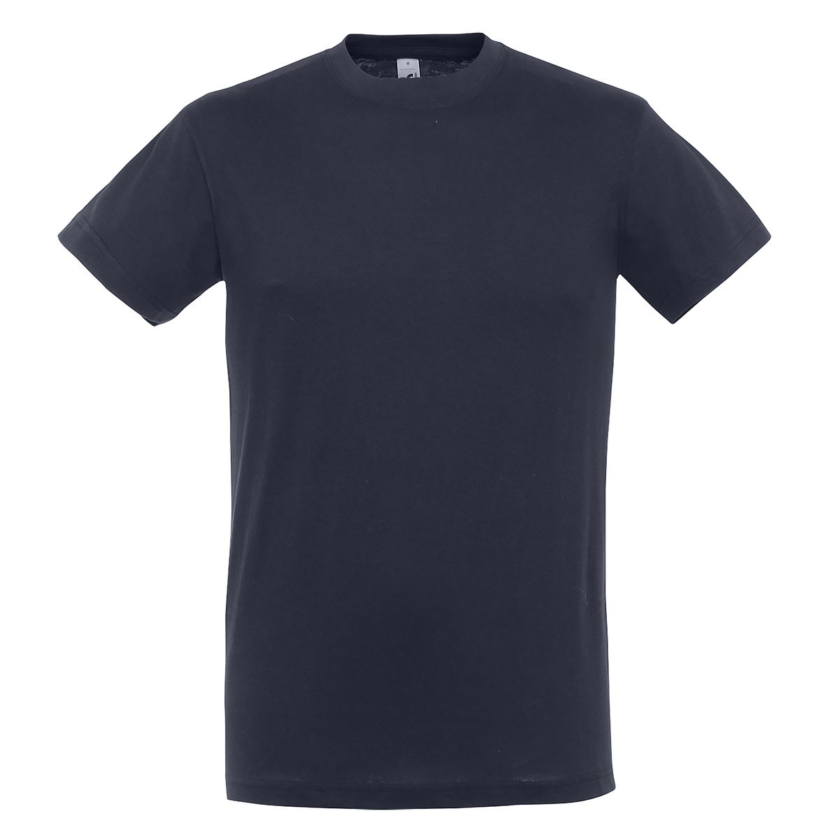 Klassisches Baumwoll-T-Shirt mit Rundhalsausschnitt