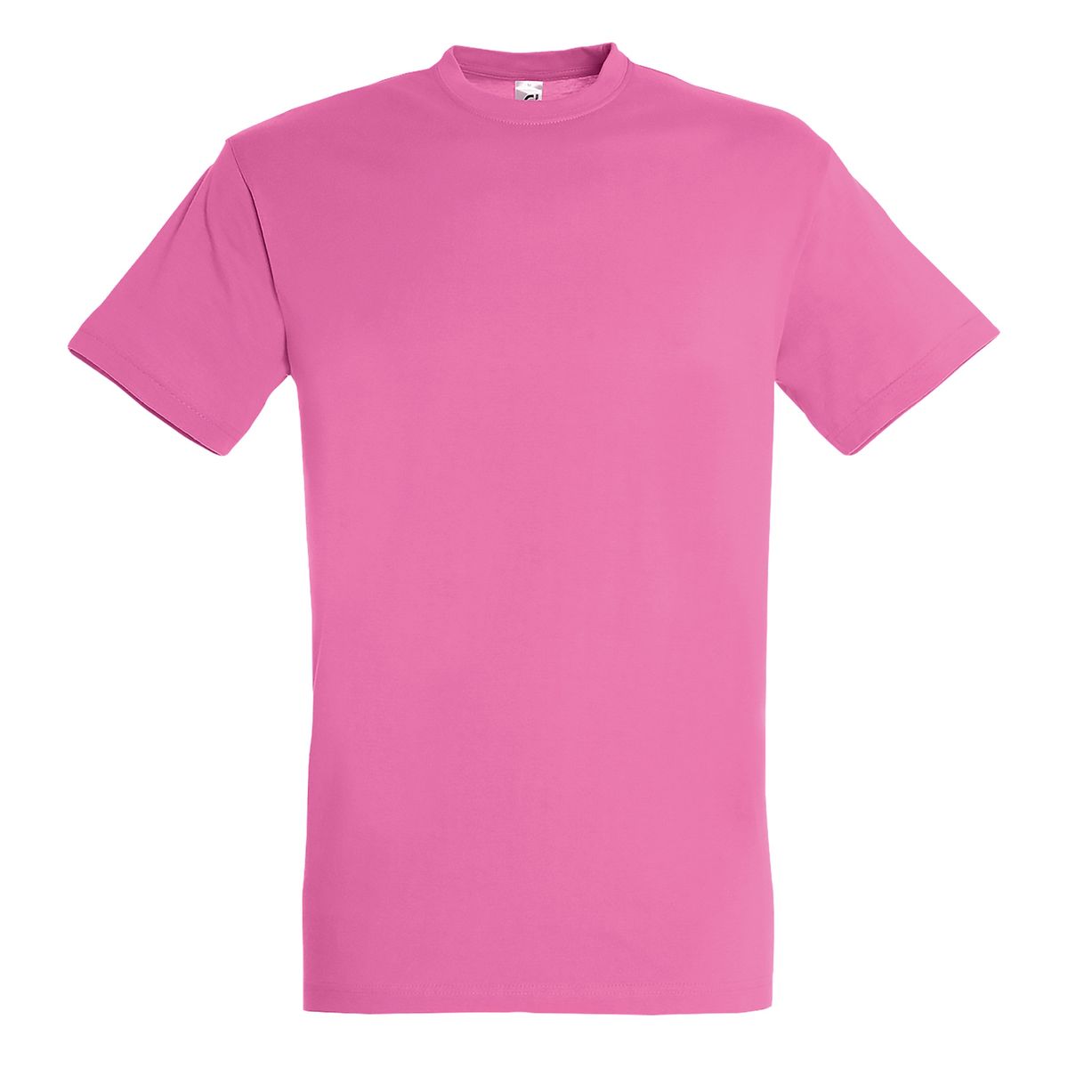 Kurzärmeliges Baumwoll-T-Shirt mit Rundhalsausschnitt