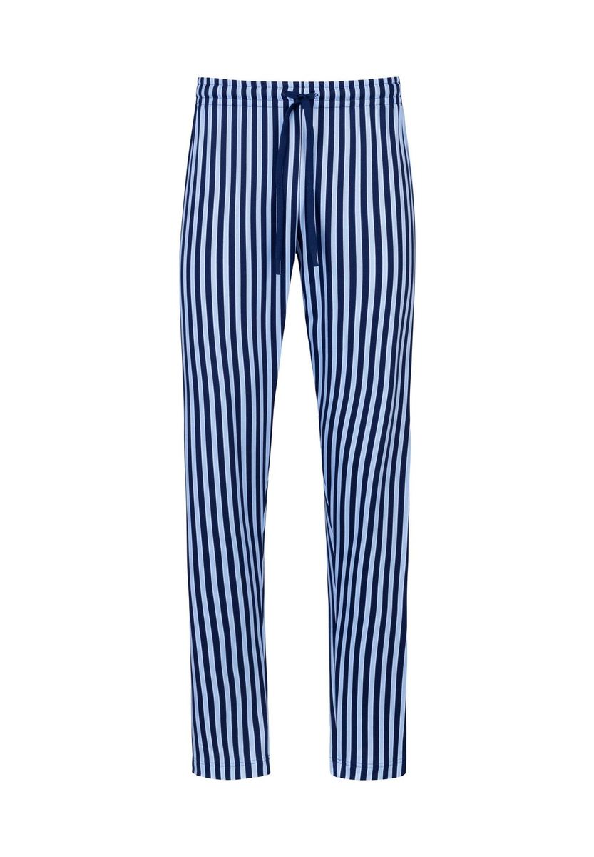 Gestreifte Interlock-Jersey-Hose