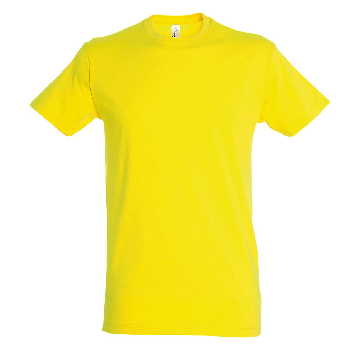 Kurzärmeliges Baumwoll-T-Shirt mit Rundhalsausschnitt
