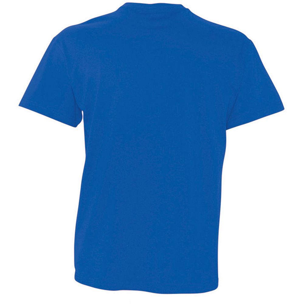 Klassisches Baumwoll-T-Shirt mit V-Ausschnitt