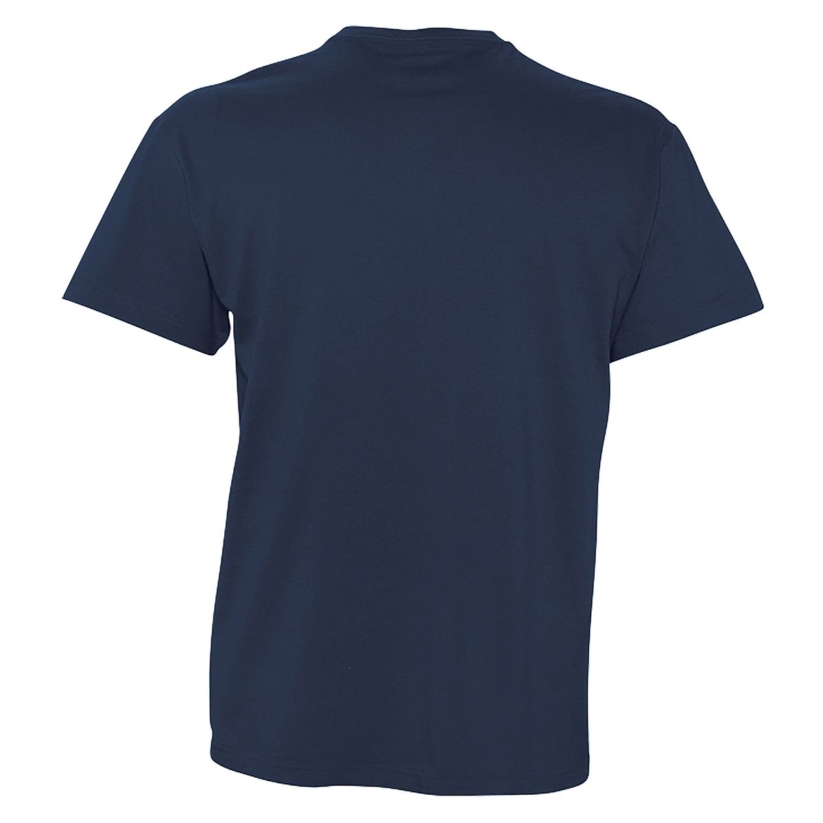 Klassisches V-Ausschnitt Baumwoll-T-Shirt