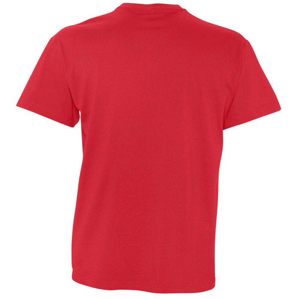 Klassisches Baumwoll-T-Shirt mit V-Ausschnitt