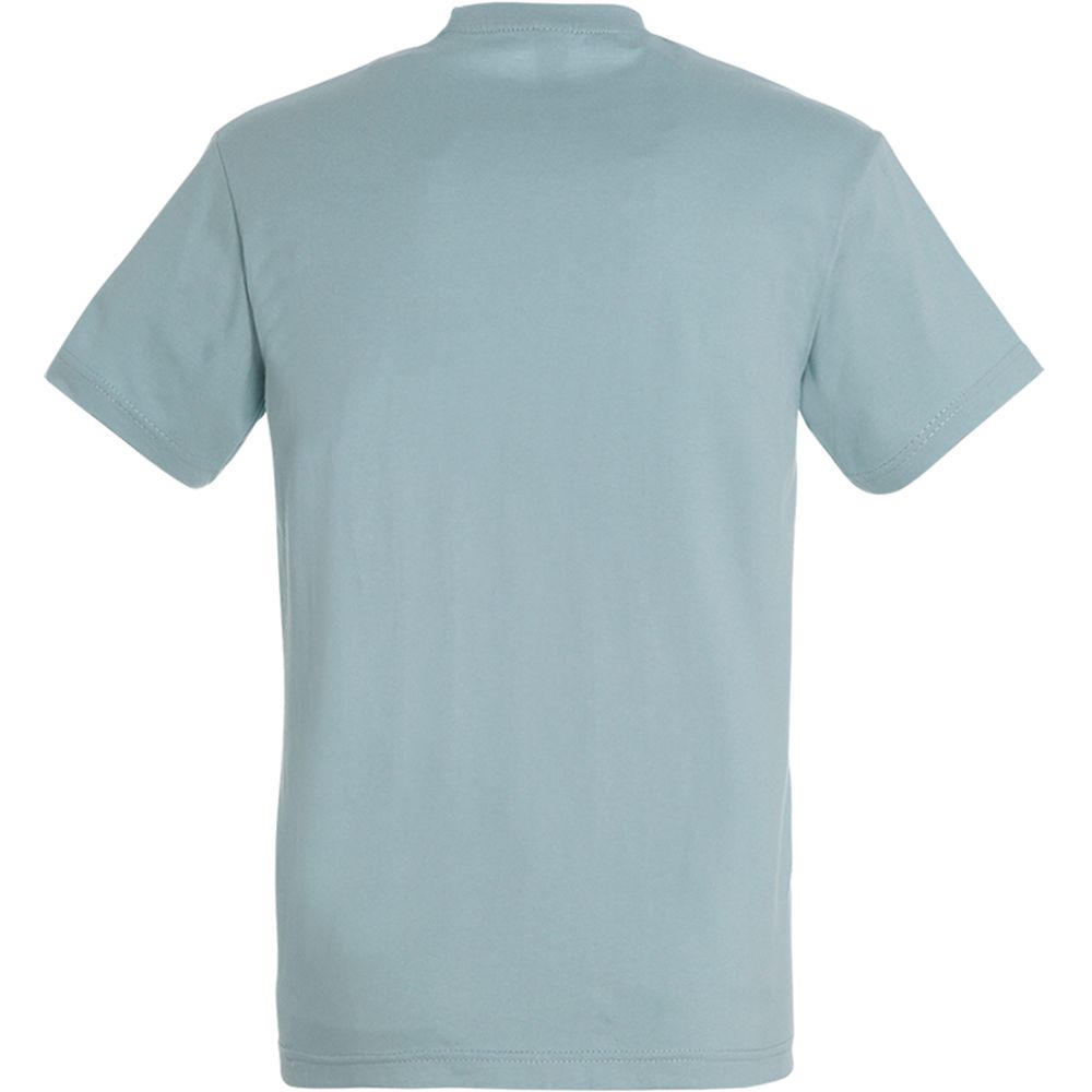 Schweres Baumwoll-T-Shirt mit Rundhalsausschnitt