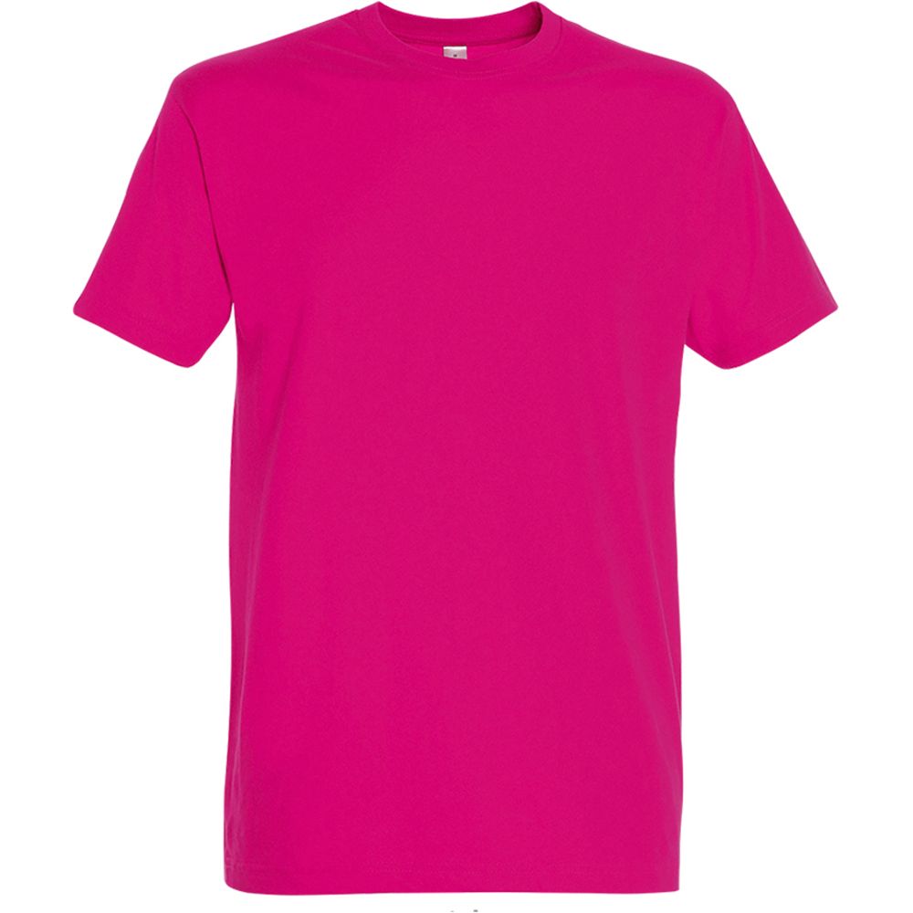 Schweres Baumwoll-T-Shirt mit Rundhalsausschnitt