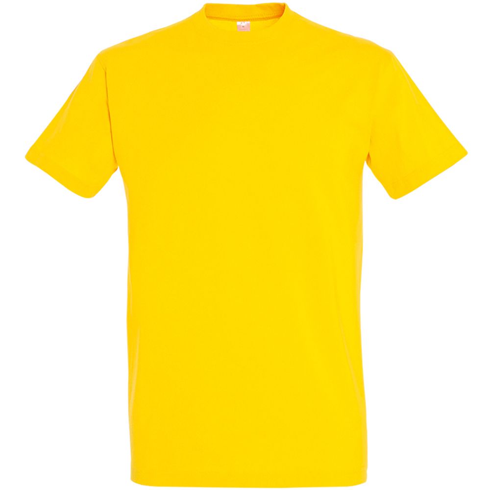 Schweres Baumwoll-T-Shirt mit Rundhalsausschnitt